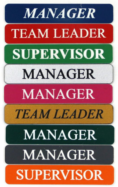 Business Job Title Badges 